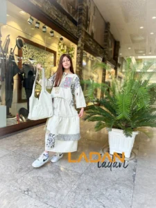 شومیز دامن کیف دار