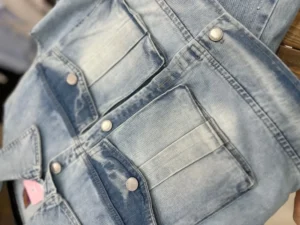 ست ژیله و شلوار جین نگینی